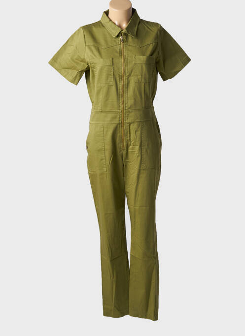 Combi-pantalon vert PAKO LITTO pour femme