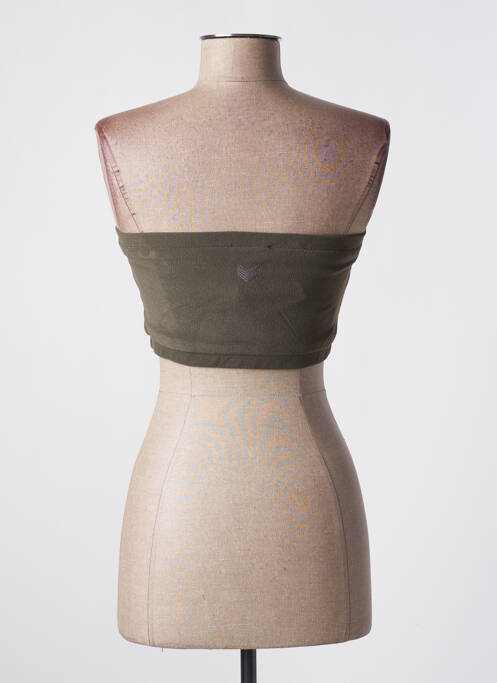 Top vert HBT pour femme