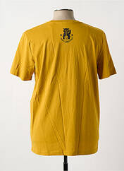 T-shirt jaune SKULLS MACHINE pour homme seconde vue