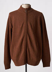 Gilet manches longues marron STOZZI ADRIANO pour homme seconde vue