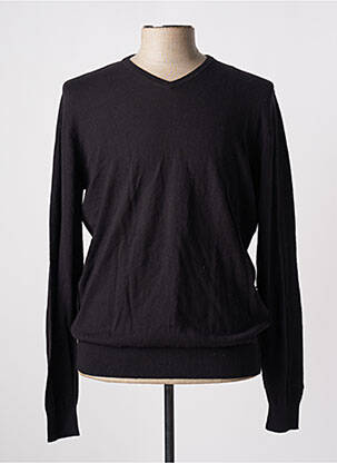 Pull noir TEDDY SMITH pour homme