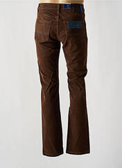 Pantalon slim marron PIONEER pour homme seconde vue
