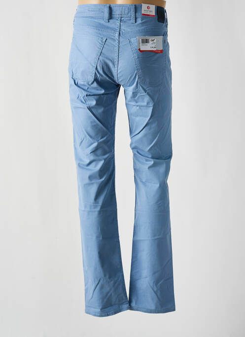 Pantalon slim bleu PIONIER pour homme