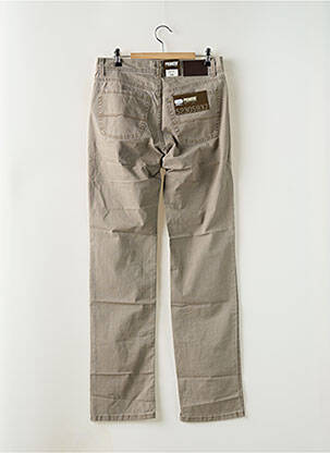 Jeans coupe slim stretch taille normale marron PIONEER homme