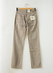 Jeans coupe slim marron PIONEER pour homme seconde vue