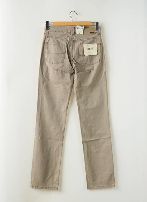 Jeans coupe slim marron PIONEER pour homme