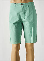 Bermuda coupe droite taille normale vert CAMBRIDGE homme