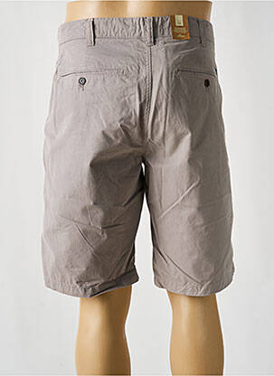 Bermuda coupe droite gris TIBET homme