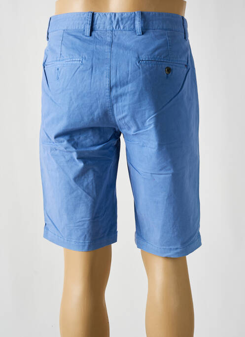 Bermuda coupe droite taille normale bleu CAMBRIDGE homme