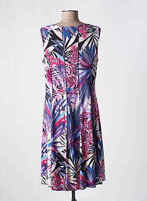 Robe courte sans manche sans manche violet GENUINE femme