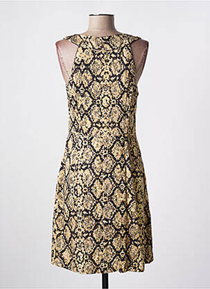 Robe mi-longue sans manche sans manche jaune LOLA ESPELETA femme