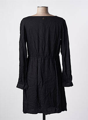 Robe courte manches longues manches longues noir LOLA ESPELETA femme
