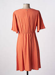 Robe mi-longue orange LOLA ESPELETA pour femme seconde vue