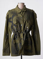 Veste casual vert AÏKHA pour femme seconde vue