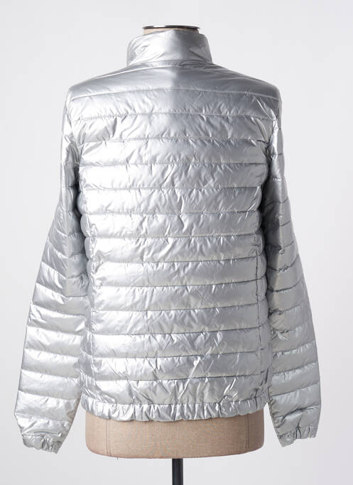 Doudoune poches sans capuche argent TBS femme