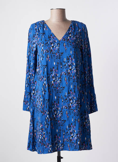 Robe courte bleu LOLA ESPELETA pour femme
