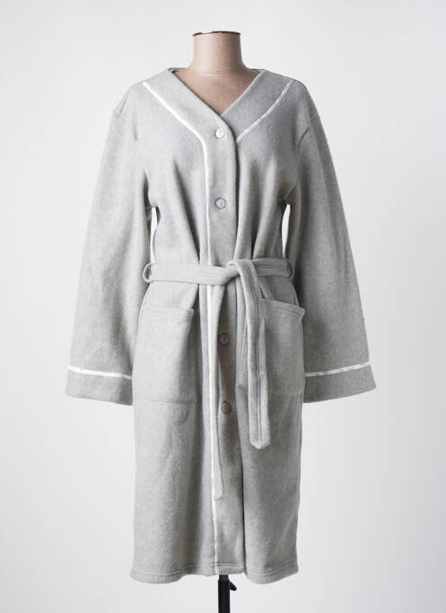 Robe de chambre gris ARY & BELLE pour femme