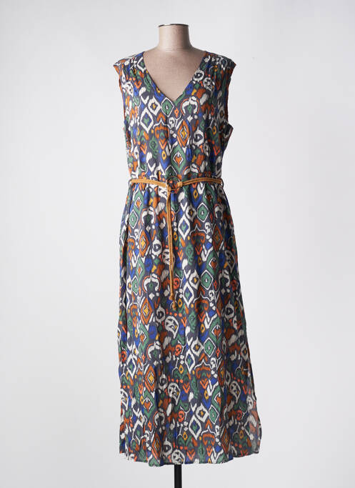 Robe longue gris LOLA ESPELETA pour femme