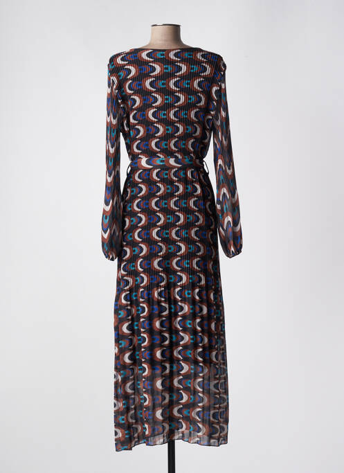 Robe longue marron OTTANTOTTO pour femme