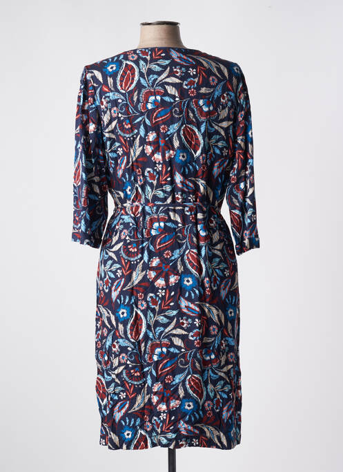 Robe mi-longue bleu GRIFFON pour femme