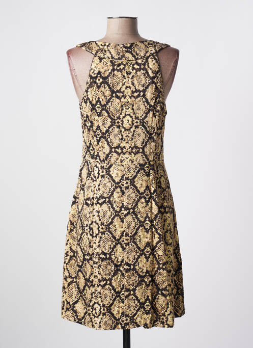 Robe mi-longue jaune LOLA ESPELETA pour femme