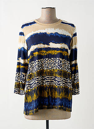 Top tissage jersey manches 3/4 beige BRANDTEX femme