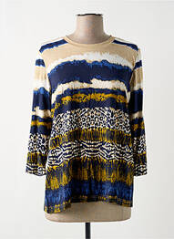 Top tissage jersey manches 3/4 beige BRANDTEX femme