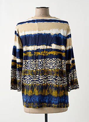 Top tissage jersey manches 3/4 beige BRANDTEX femme