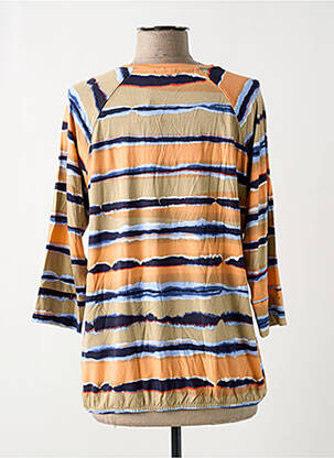 Top tissage jersey manches 3/4 beige BRANDTEX femme