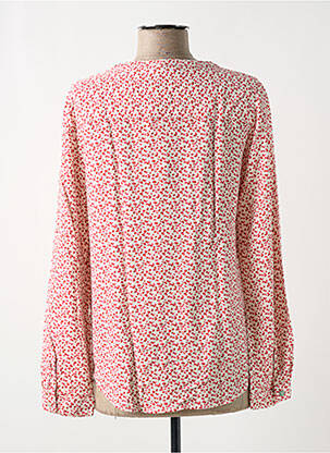 Blouse imprimé fantaisie manches longues rose TBS femme