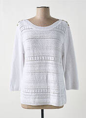Pull blanc GRIFFON pour femme seconde vue