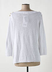 Pull blanc GRIFFON pour femme seconde vue