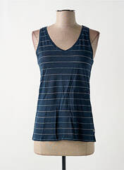 Top bleu TBS pour femme seconde vue