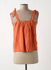 Top orange LOLA ESPELETA pour femme seconde vue
