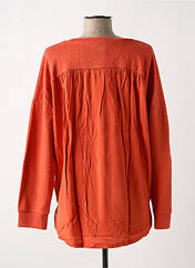 Top orange TBS pour femme seconde vue