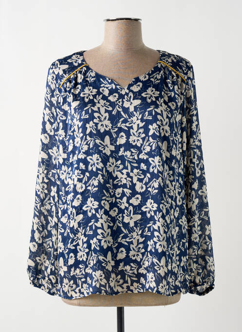 Blouse bleu GRIFFON pour femme
