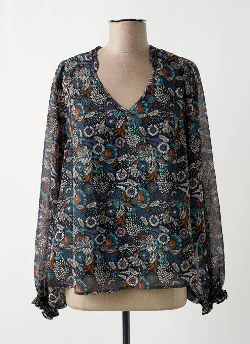 Blouse bleu LOLA ESPELETA pour femme