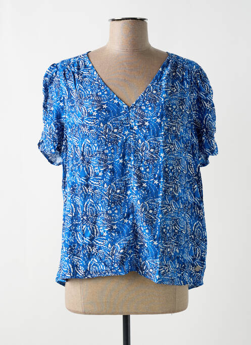 Blouse bleu LOLA ESPELETA pour femme
