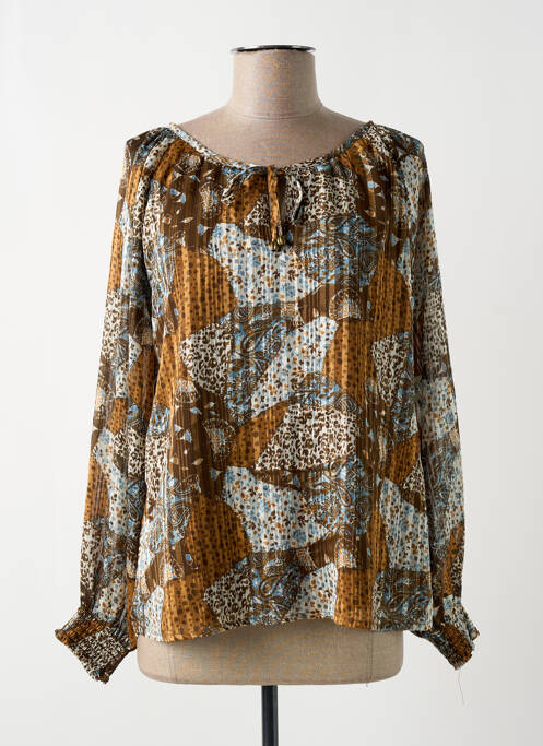 Blouse marron LOLA ESPELETA pour femme
