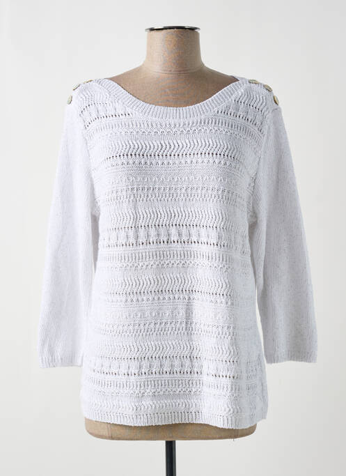Pull blanc GRIFFON pour femme