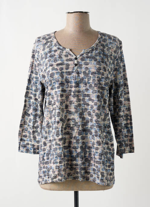 Top bleu GRIFFON pour femme
