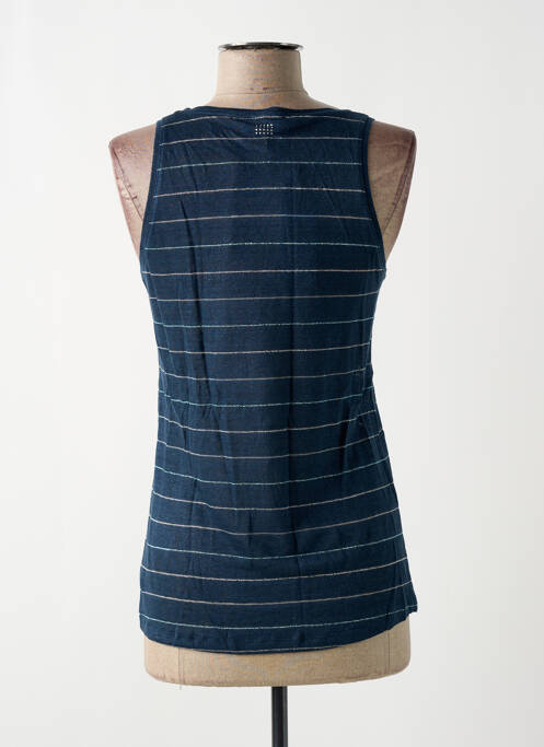 Top bleu TBS pour femme