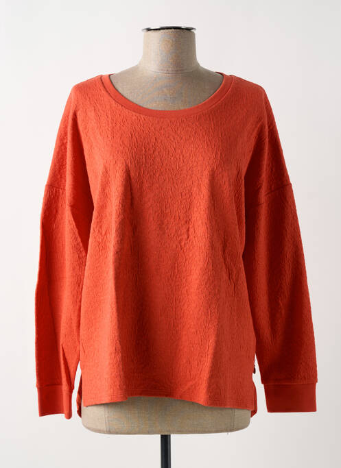 Top orange TBS pour femme