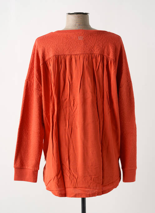 Top orange TBS pour femme