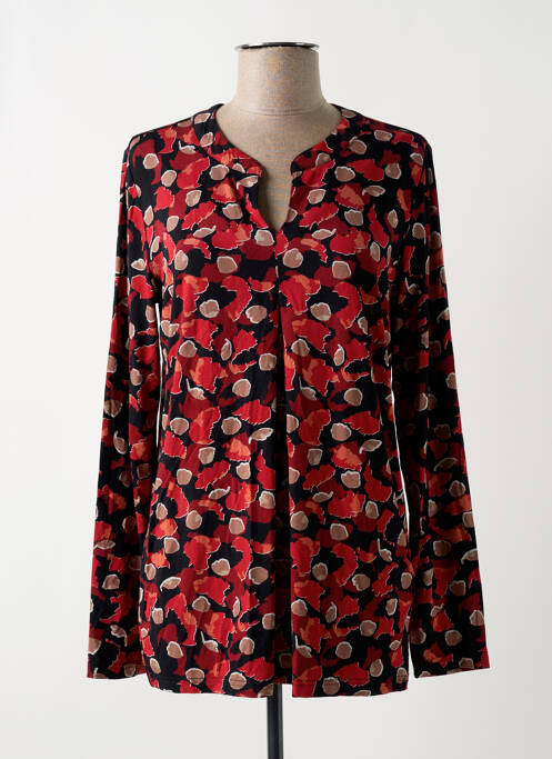 Tunique manches longues rouge BRANDTEX pour femme