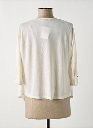 Gilet manches longues manches 3/4 or JULIE GUERLANDE femme