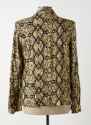 Blazer col châle jaune LOLA ESPELETA femme