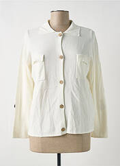 Gilet manches longues beige TRIPODE pour femme seconde vue