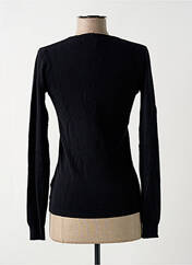 Gilet manches longues noir QUATRE VINGT JOURS pour femme seconde vue
