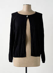 Gilet manches longues noir TRIPODE pour femme seconde vue